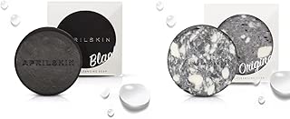 [April Skin] Signature Soap Set (Original+Black) - coolthings.us
