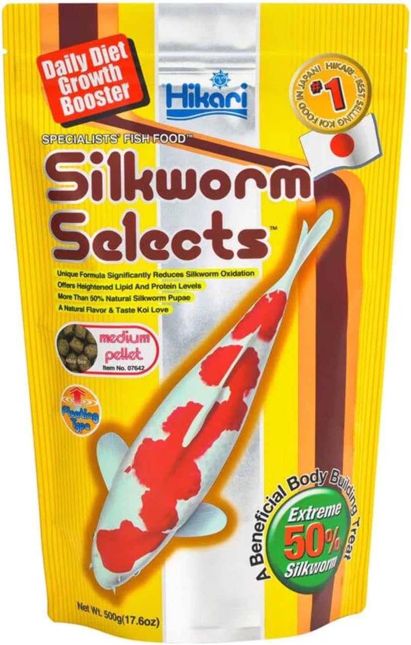 042197 Silkworm Selects Koi Food, One Size