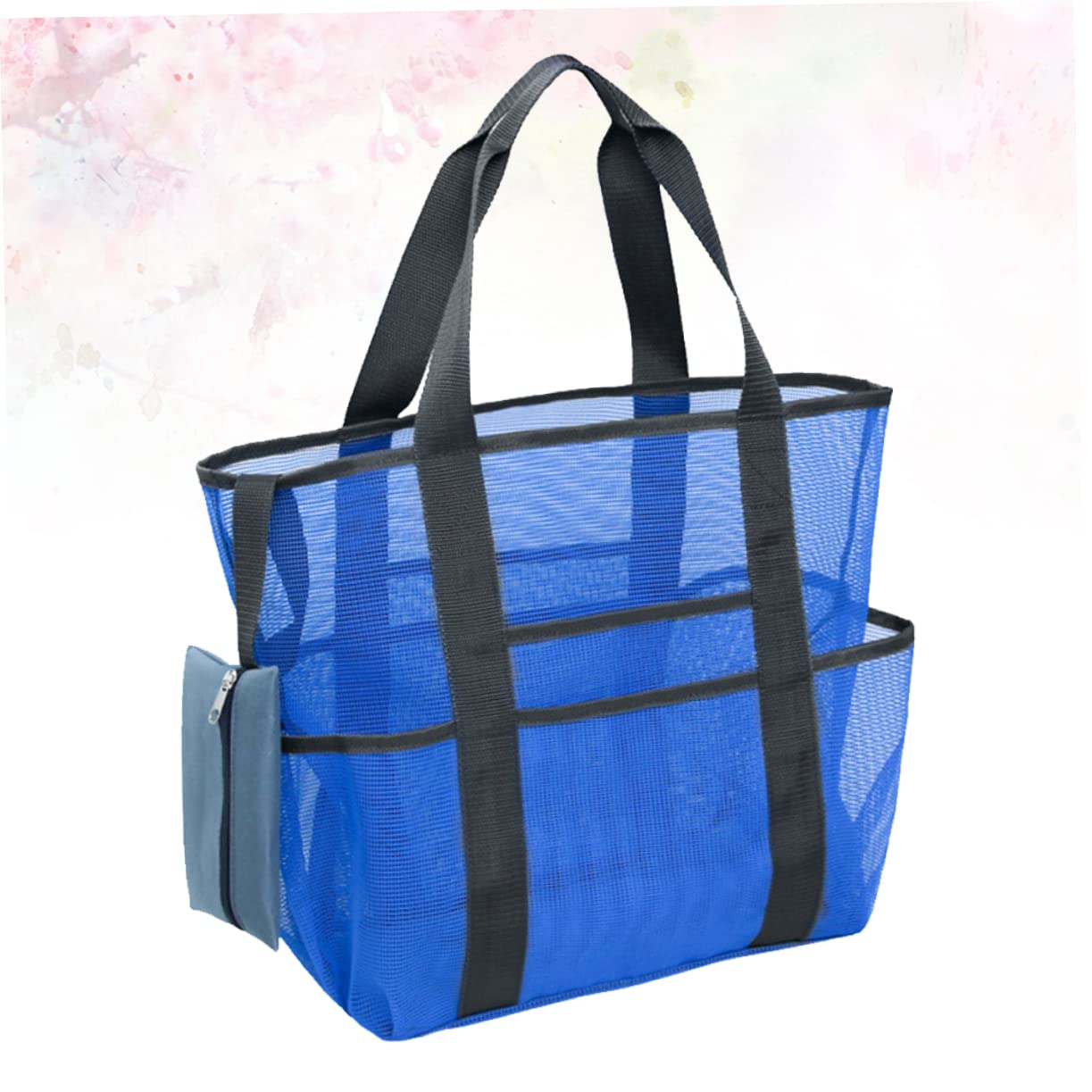 BESTonZON Sac De Plage Maille Sac Fourre-Tout pour Jouets Léger Multifonction Grand Imperméable