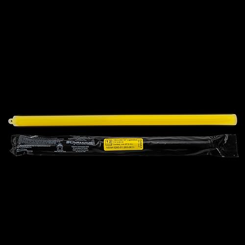 Miniatura 3 de Barras de luz química de grado militar Cyalume ChemLight, 10, Amarillo, 10