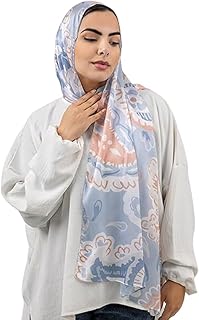 سكارف حرير لامع من لي فوال