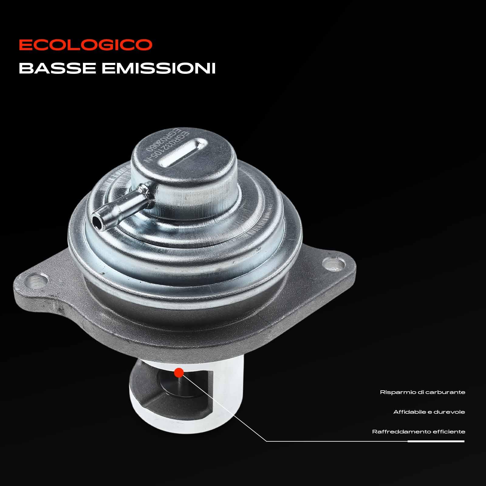 Frankberg Valvola EGR con guarnizione 6401402060 | Compatibile con: Classe B W245, Classe A W169