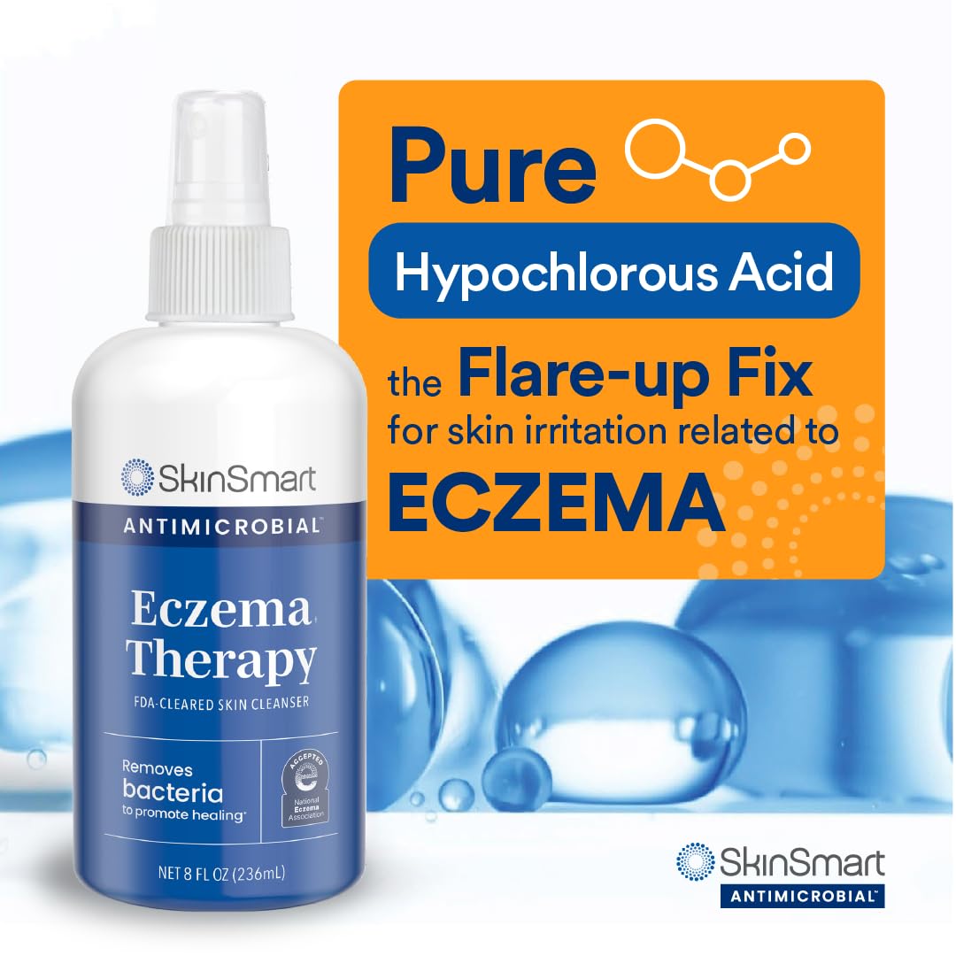 SkinSmart Antimicrobial Eczema Therapy, Hypochlorous Acid Spray, 8 oz — Amazon image 4