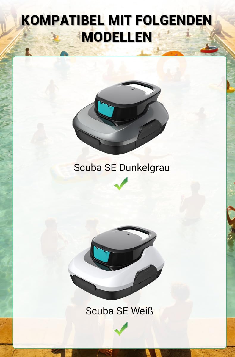 12,6V Ladegerät Kompatibel mit Aiper Scuba SE Poolroboter Poolsauger Akku Poolreiniger Ladekabel 1,8M Netzkabel DC-Adapter