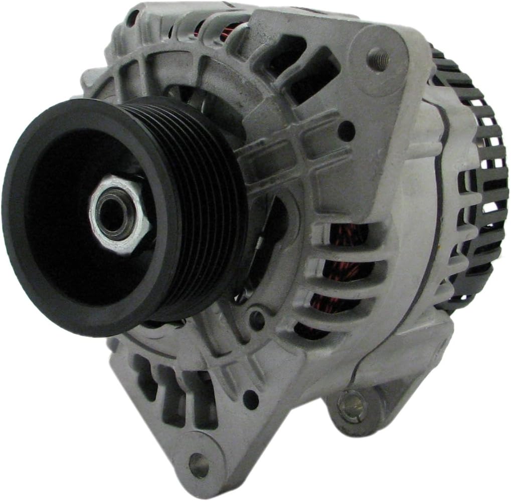 URQS New Alternator for Case & New Holland Ag Tractors MXM120/130/140/155/175/190 6-456 Dsl New Holland TM115-TM190 166-27106 90-17-8090 IA1020 11.203.088 AAK5355 87361085 MG404 MG443