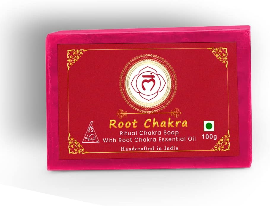 Root Chakra Ritual Soap || Aromatherapy Soap || Root Chakra Soap 125g each (Pack of 3)[GET FREE SURPRISE GIFT WITH EVERY ORDER]