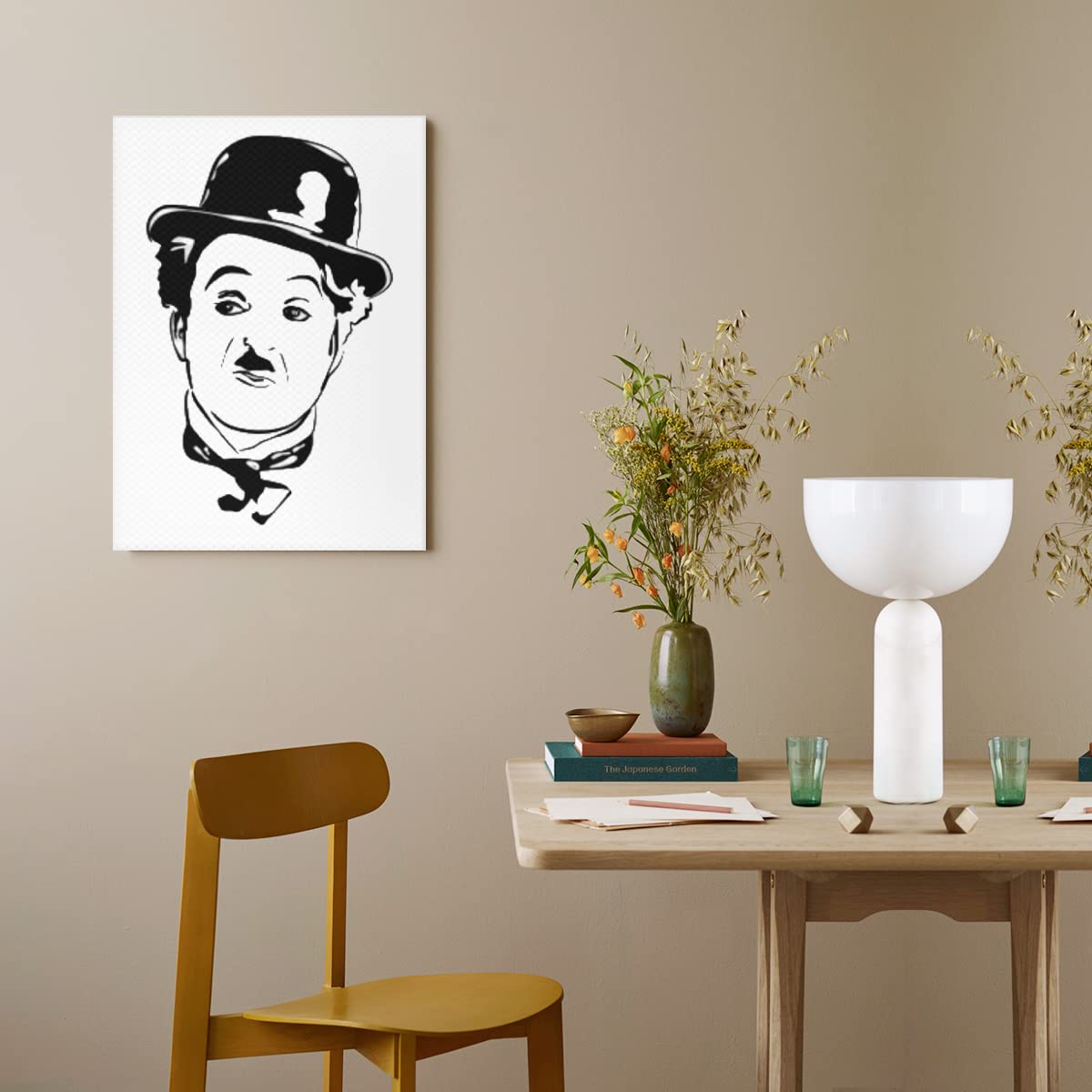 Amazon.co.jp: チャップリン Charlie Chaplin アートフレーム アート 