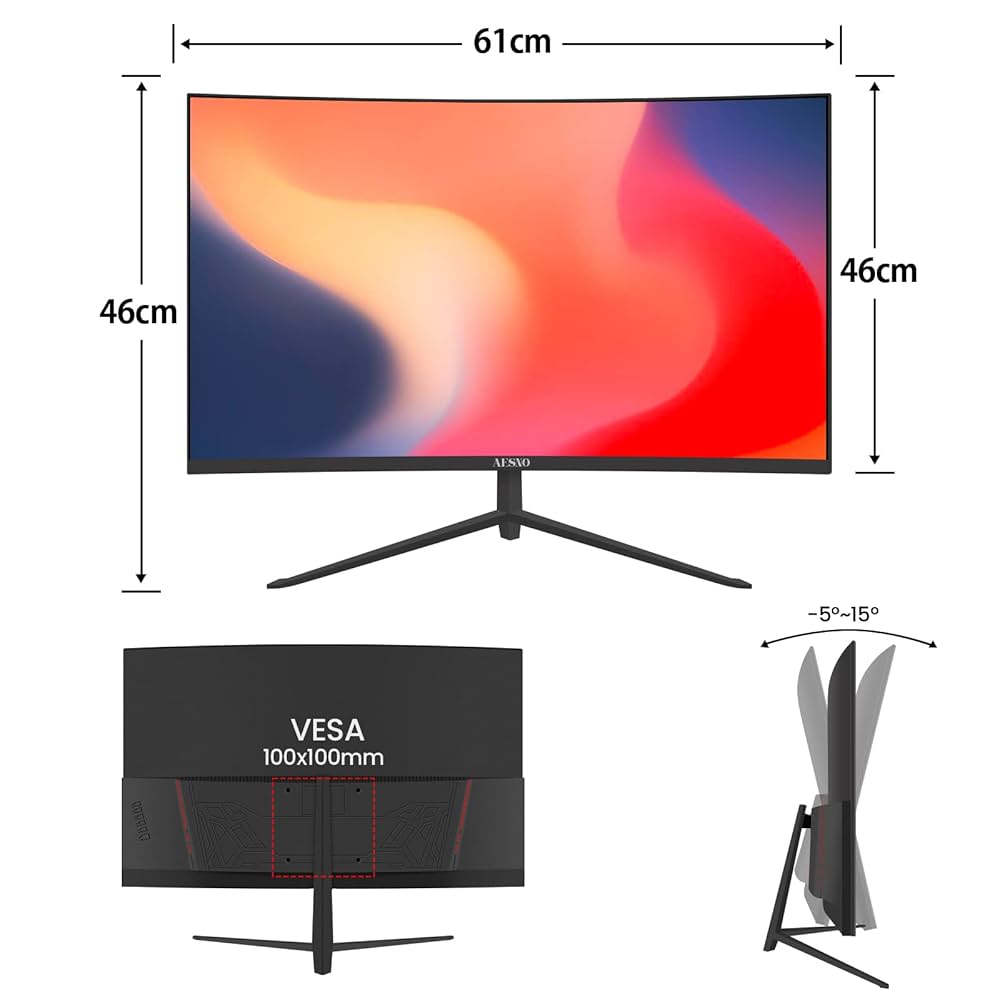 AESNO 165Hz 27インチゲーミングモニター　湾曲 AESNO 165Hz 27インチゲーミングモニター湾曲