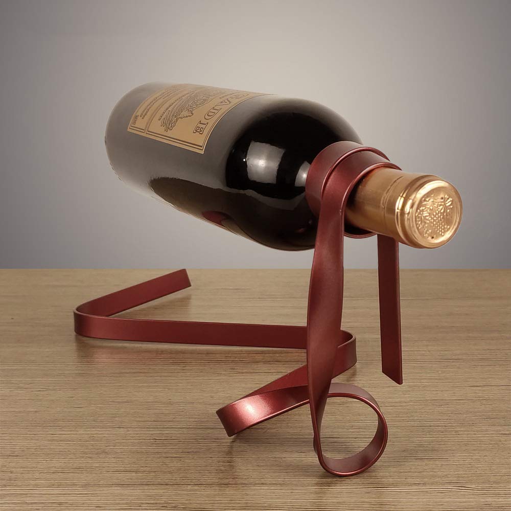 Floating Wine Bottle Holder Magic Wine Bottle Rack Single Bottle - Main Image