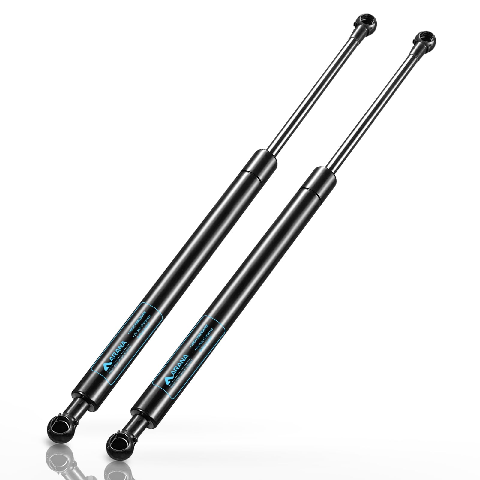 20 inch 200 LB Gas Prop Struts Shocks, 20" 889 N Gas Spring Lift Supports for Heavy Duty RV Murphy Bed Truck Trailer Cap Tonneau Cover Floor Hatch Trap Door (Strong, Support Weight: 170-220 LBS)