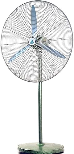 Ventilador de pie oscilante Ventilador de pedestal de refrigeración, ventilador de pedestal grande de 26 pulgadas para tu dormitorio, oficina,