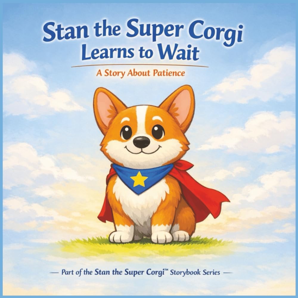 Stan the Super Corgi Learns to Wait: A Social Skills Story About Patience, Calm Bodies, and Waiting