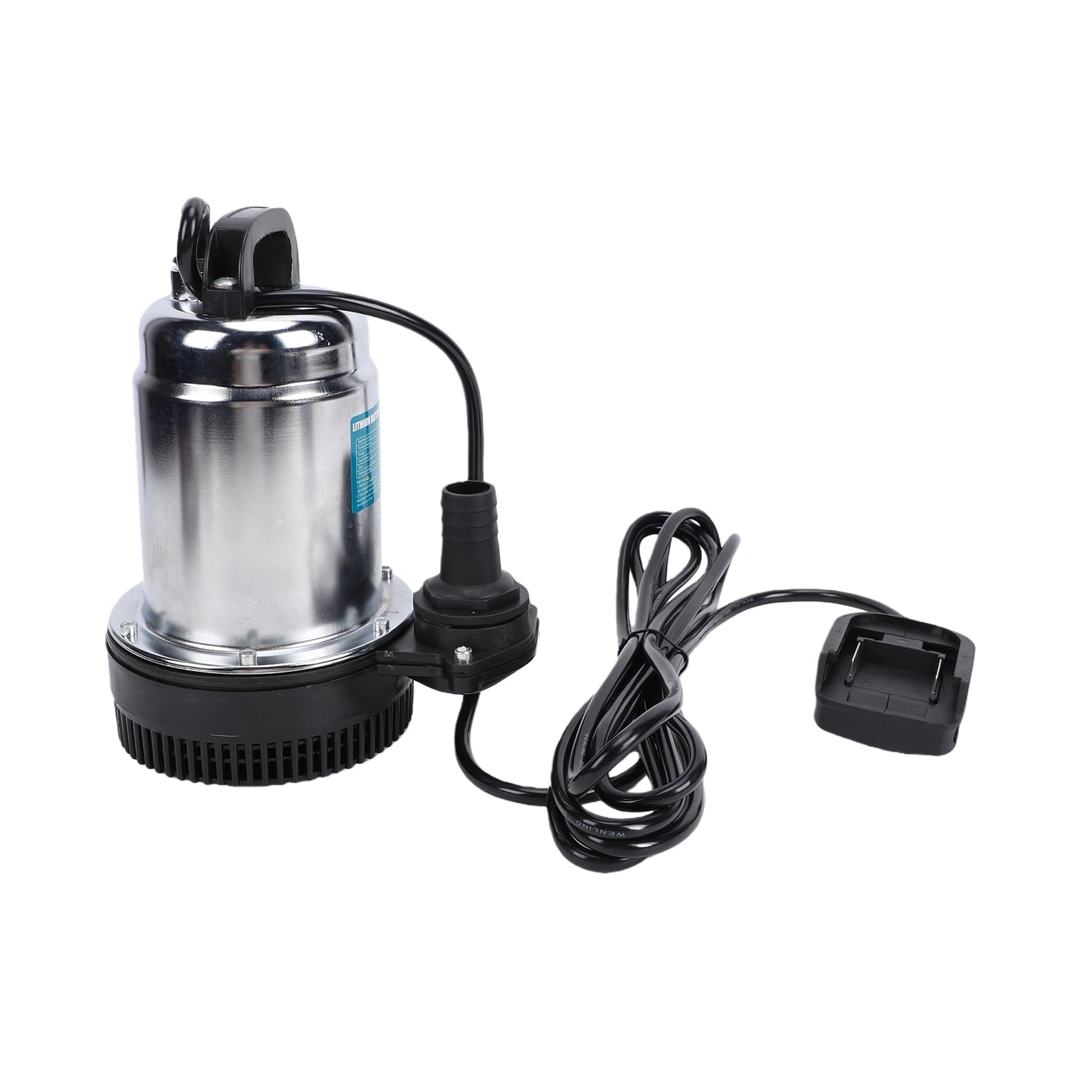 ViaGasaFamido Schnurlose Tauchwasserpumpe, ABS und Eisen