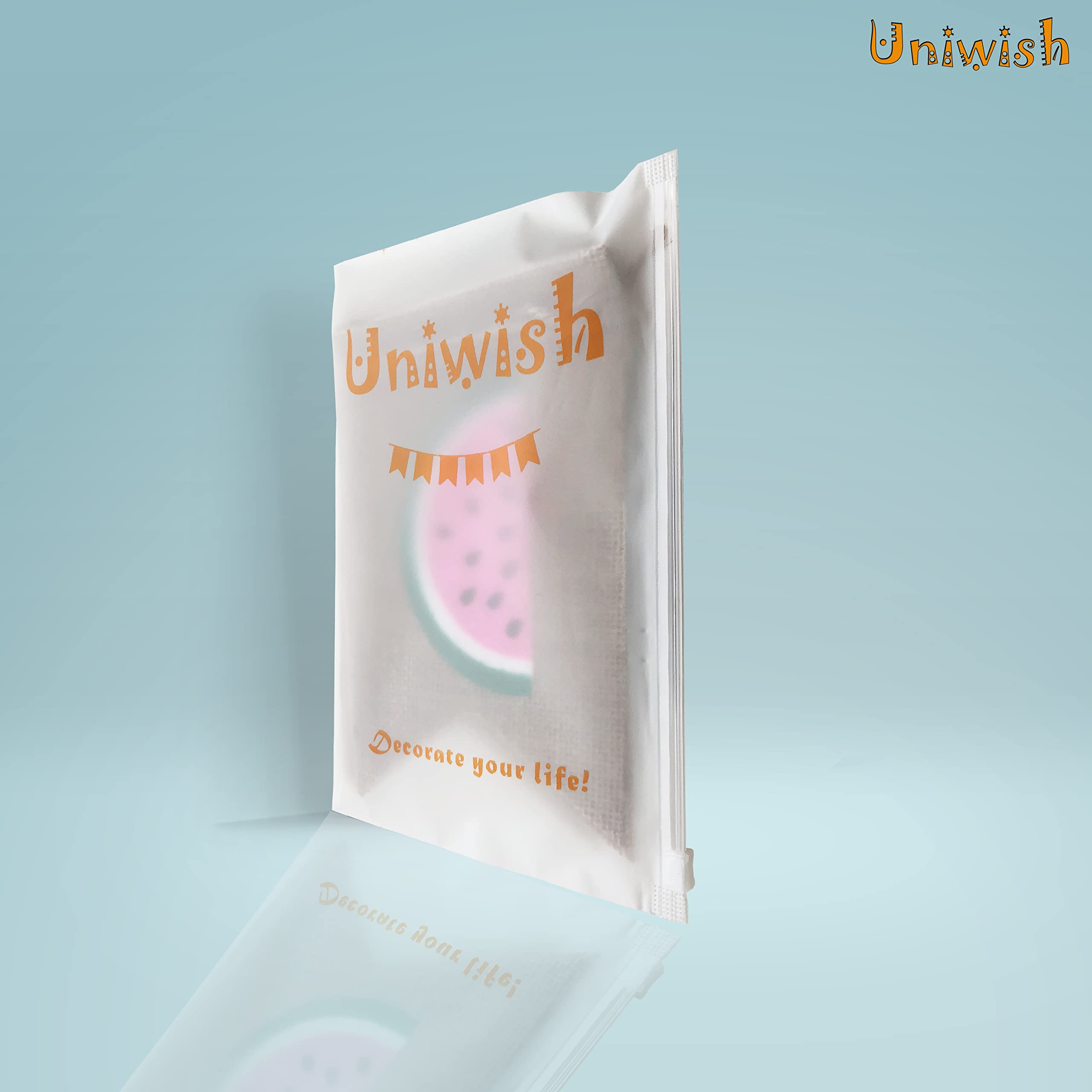 Uniwish Jute-Sommerbanner Mit Wassermelone – Perfekt Für Deine Sommer- Oder Hawaii-Party!