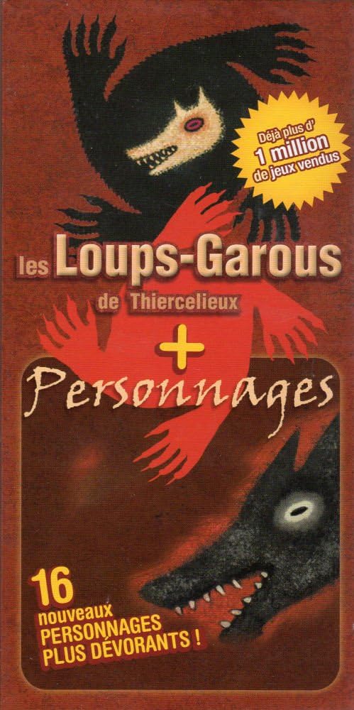 Pack Les Loups Garous De Thiercelieux Extension Les Personnages Asmodee Jeu De Societe Jeu A Roles Caches Amazon Fr Jeux Et Jouets