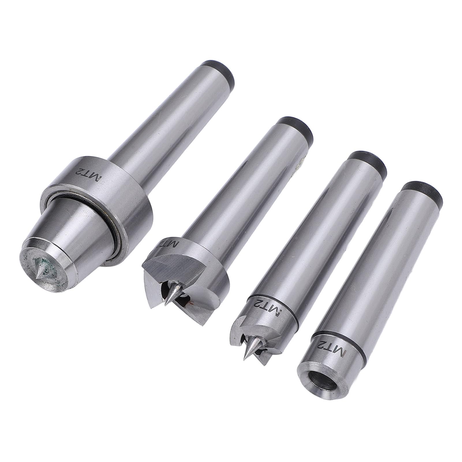 Lathe Live and Drive Center Set, Sturdy Precision Machined?????? Wood Lathe Drive Spur Cup Set Stable Bearing for Woodworking