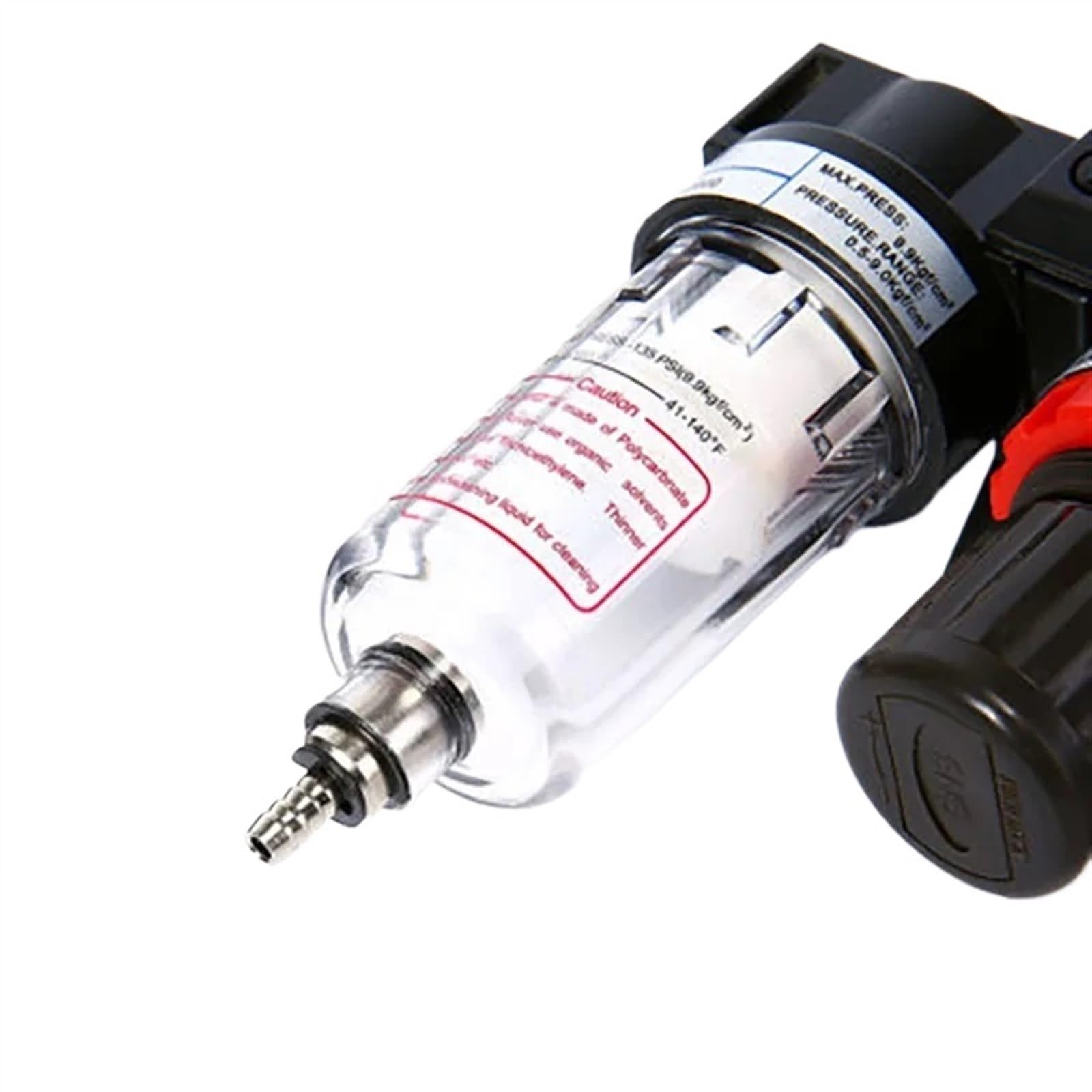 Régulateur AC2000-02 1/4 à manomètre haute précision et filtre de retenir l'eau