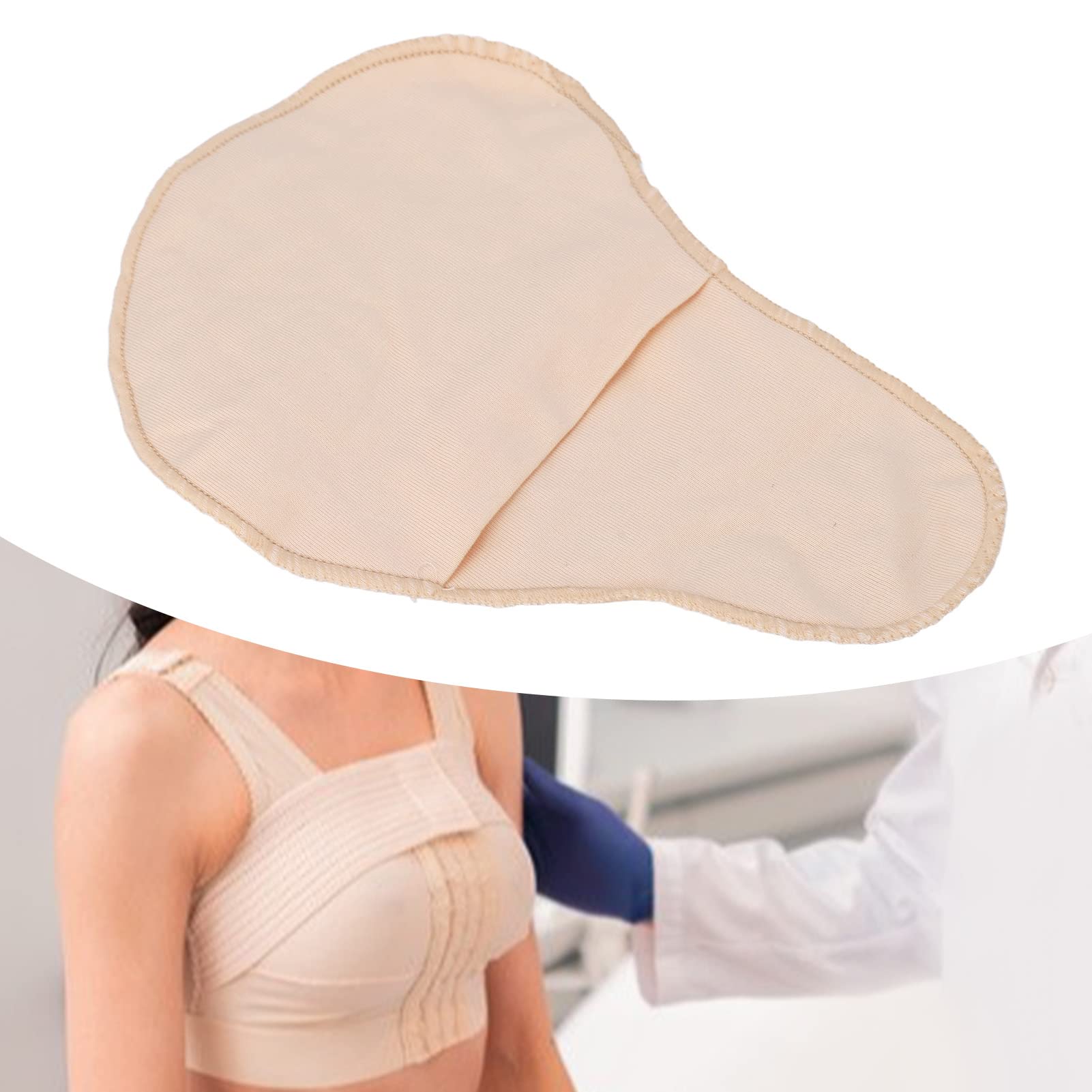 Tasca Protettiva per il Seno, ANGGREK Tasche Protettive per il Seno per Mastectomia Tasca per Reggiseno per Protesi Mammaria Antipolvere Ipoallergenica(LT)