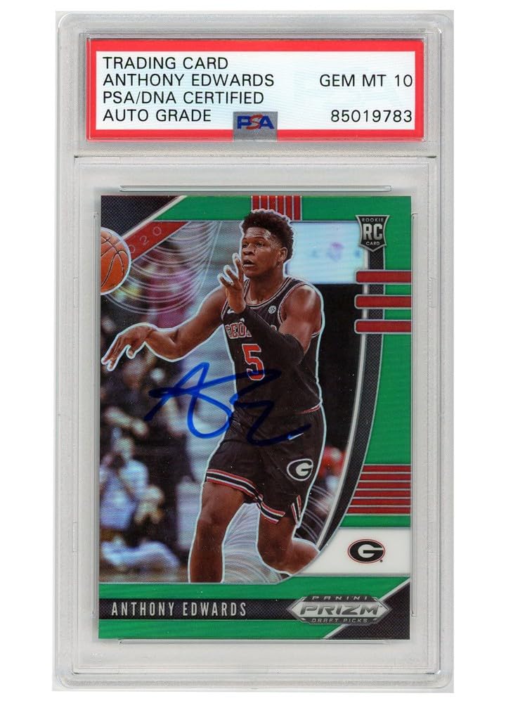 Amazon.com: Anthony Edwards 2020-21 Panini Prizm Draft Picks Green