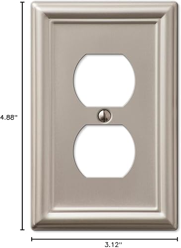 Vista 34 de AmerTac 149BDB Chelsea - Placa de pared (acero, tono bronce envejecido)