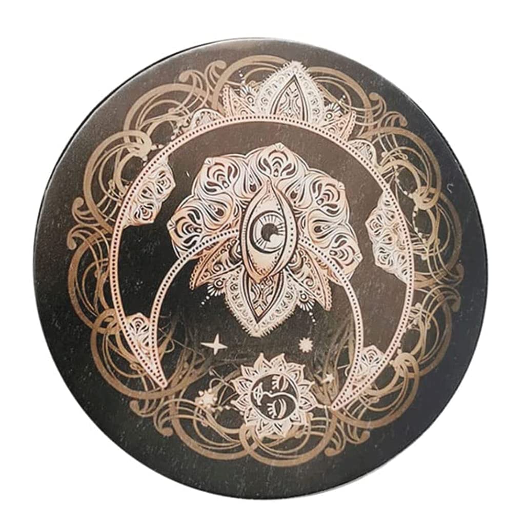 PAASHE Handpan Tambour Shaman Tambour Tambour Fait à la Main Facile à Apprendre Handpan Tambour Portable Ethereal Tambour Adulte Débutant Langue Tambour Haute qualité