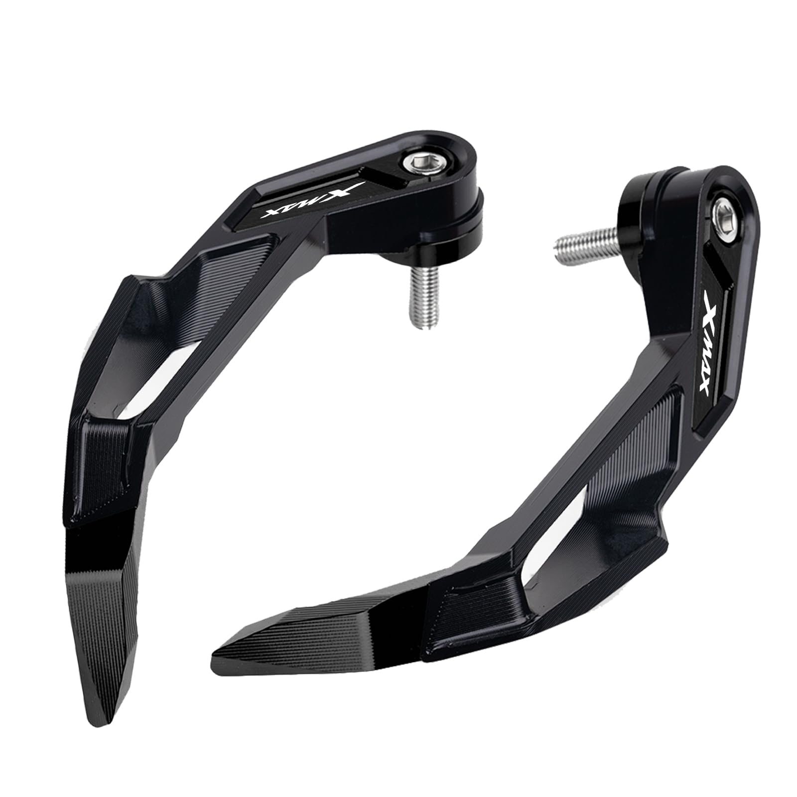 Für XMAX300 Xmax 125 250 300 400 2017-2022 2023 2024 2025 2026 Motorrad-Handschutz Handprotektor Lenker-Sturzschutz Brems- und Kupplungsschutz Lenkerenden-Schutz Zubehör (Schwarz)