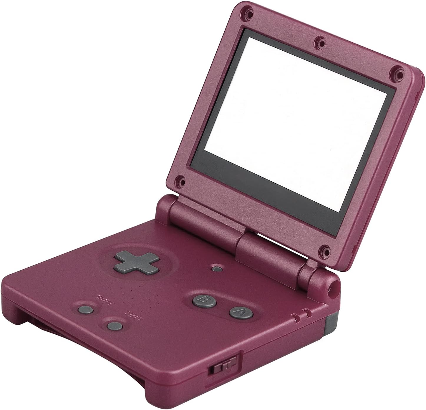OSTENT Full Housing Shell Case Cover Replacement for Nintendo GBA SP Gameboy Advance SP Color Purple