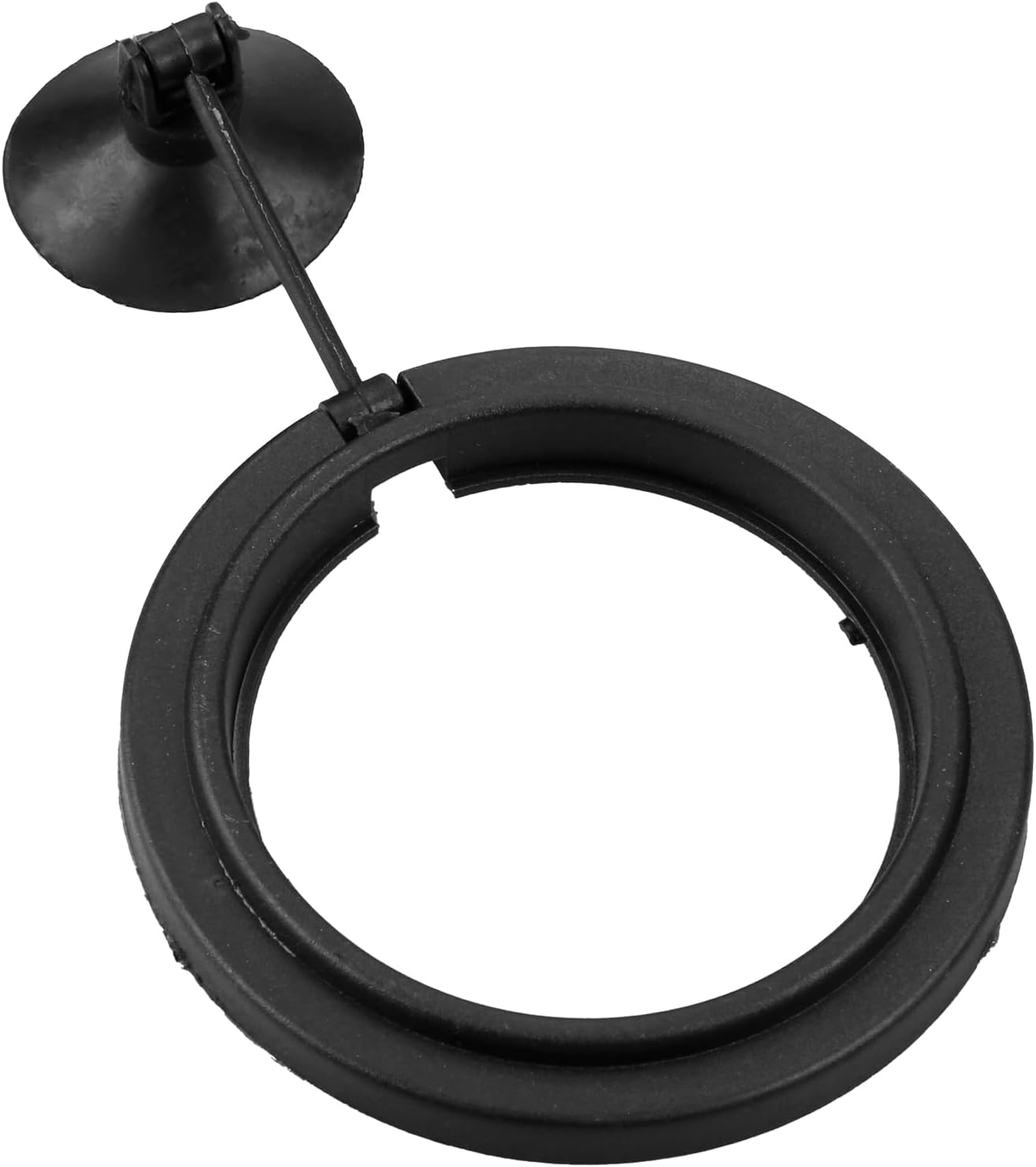 Tabanzhe Floating Fish Feeder Ring with Suction Cup Aquarium Ring Feeder Fish Tank Accessory