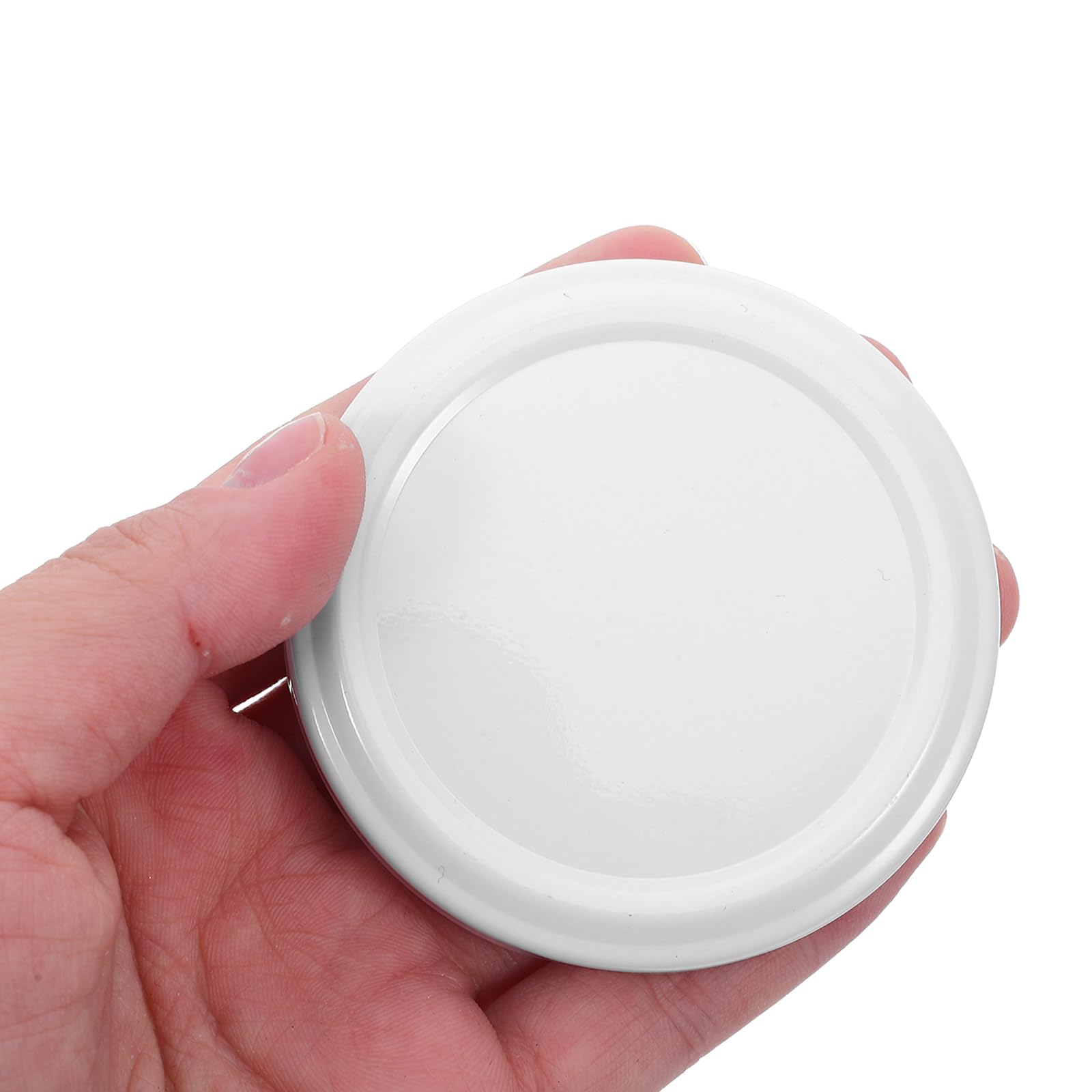 Generico Tappi di Barattoli di Vetro Normali 66 MM, 50 Pezzi in Metallo Chiusura Ermetica, Coperchi per Marmellate e Conserve, per Conservazione a Termine