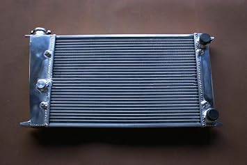 Aluminum radiator & fans for VW GOLF MK1 / Jetta/SCIROCCO GTI SPEC 1.6 1.8