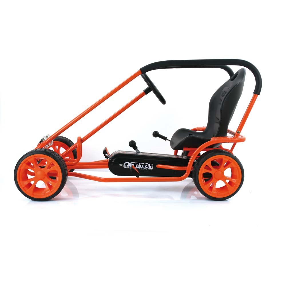 Hauck Thunder II Pedal Go Kart, Orange Toys