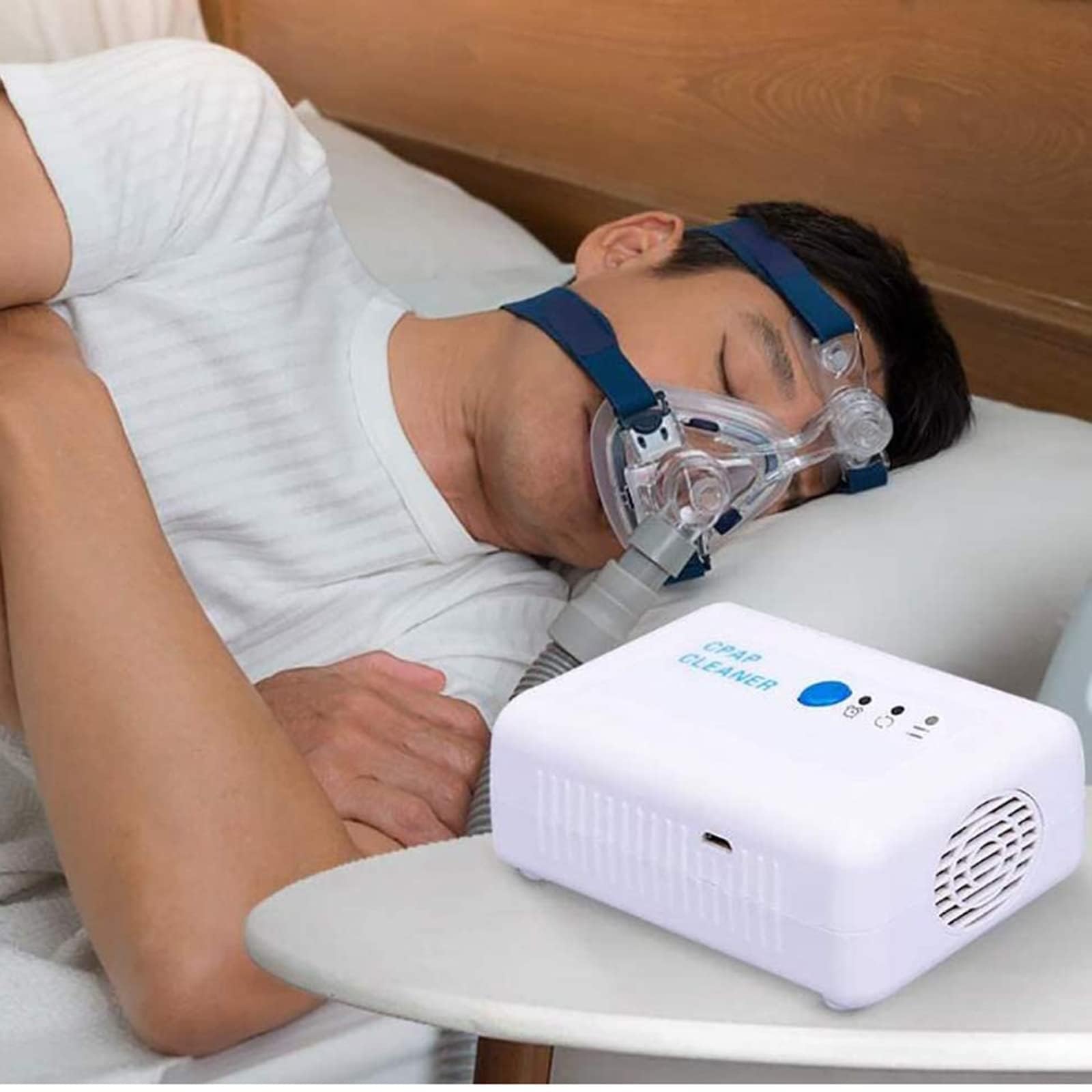 Désinfectant Nettoyant CPAP Domestique, Mini Machine De Nettoyage