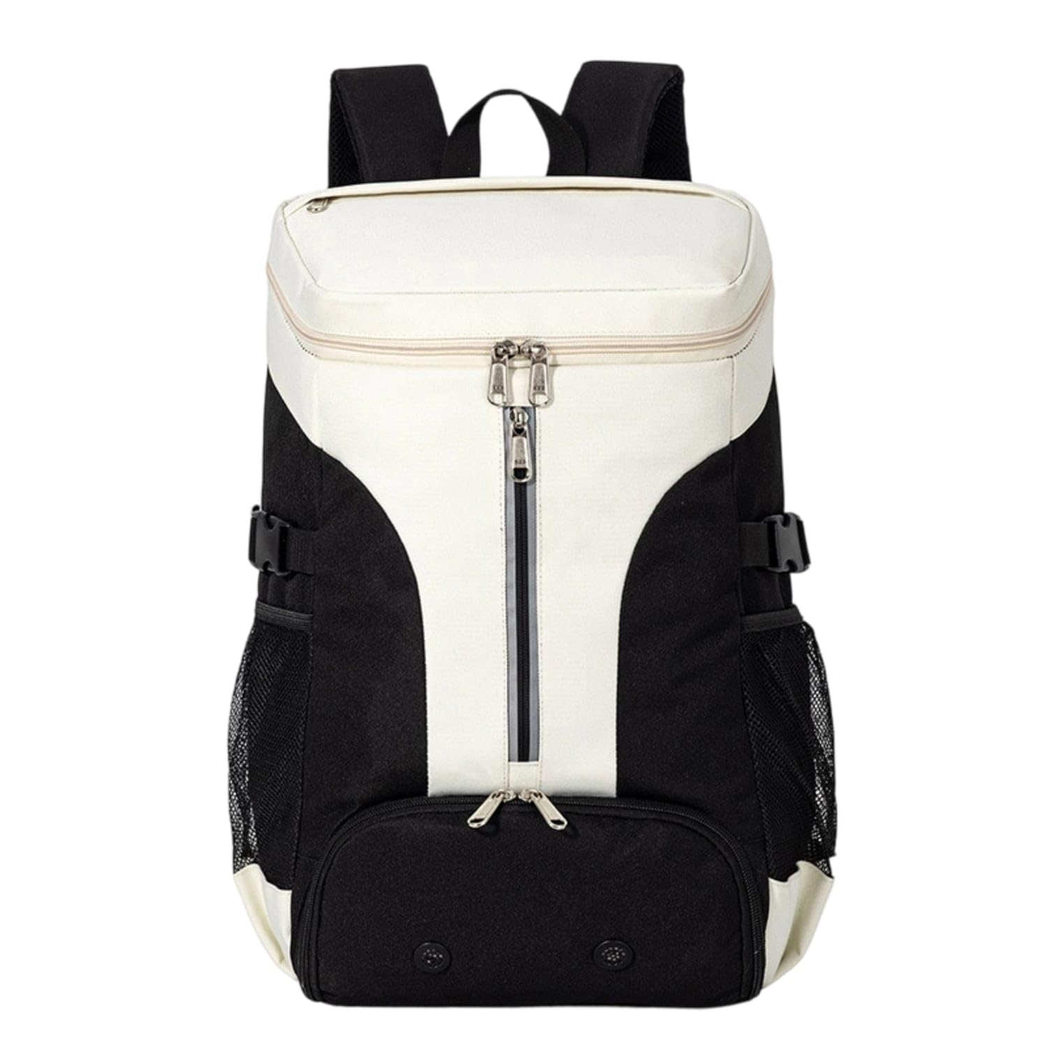 Logo Custom Badminton Backpack Double Shoulder Beige Large | Storage Capacity Functional Carrying Comfort Custom Large Beige-image-2