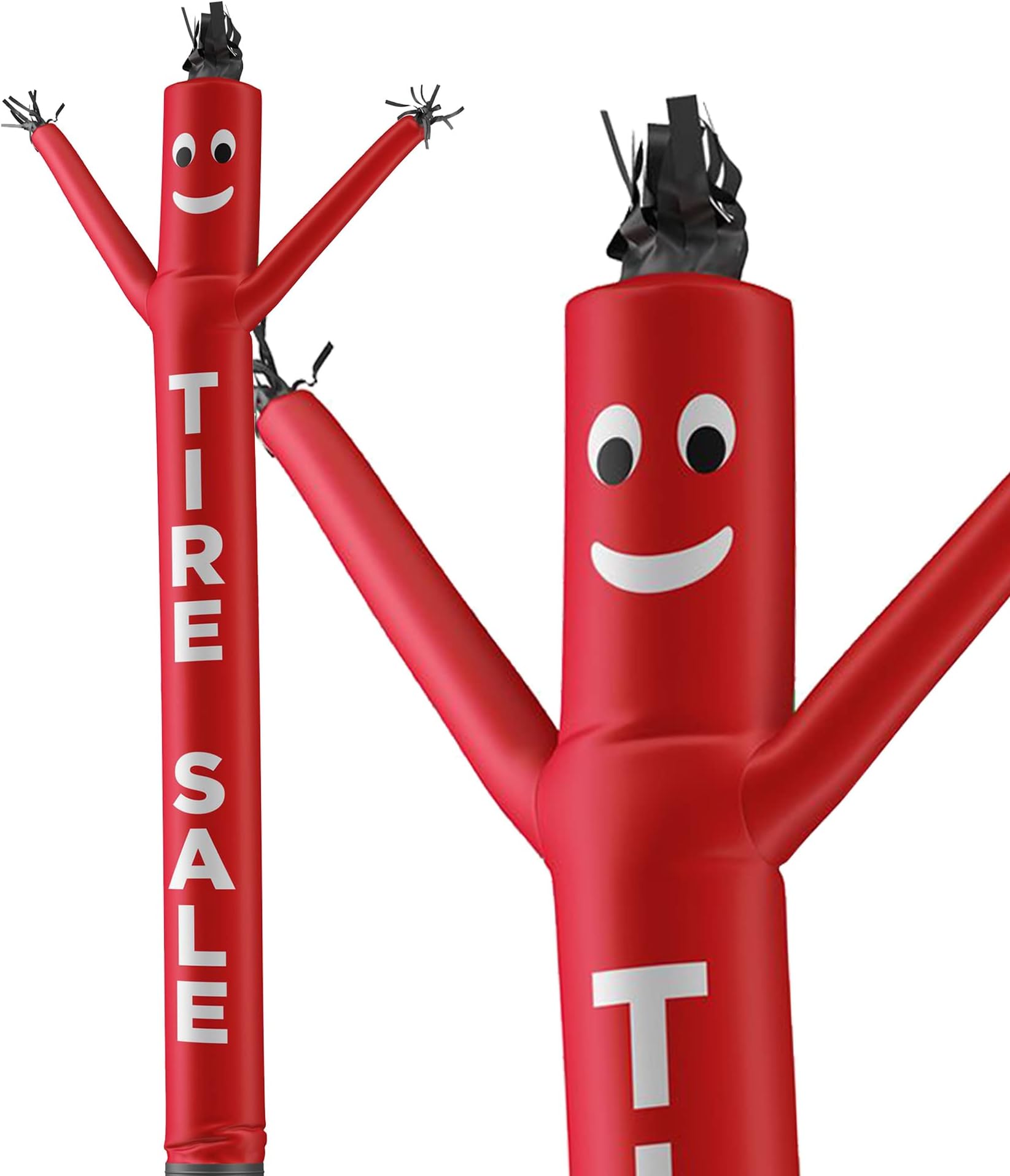 LookOurWay Air Dancers Inflatable Tube Man Attachment - 20 Feet Tall Wacky Waving Inflatable Dancing Tube Guy for Business Promotion - Blower Not Included