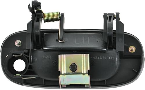 Miniatura 794 de TRQ Manija de puerta exterior delantera izquierda plateada para el lado del conductor compatible con Nissan 370Z 2009-2017