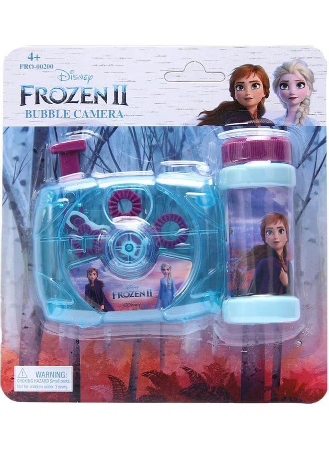 Frozen 2 Bubble Maker Camera,Multi color,FRO-00200