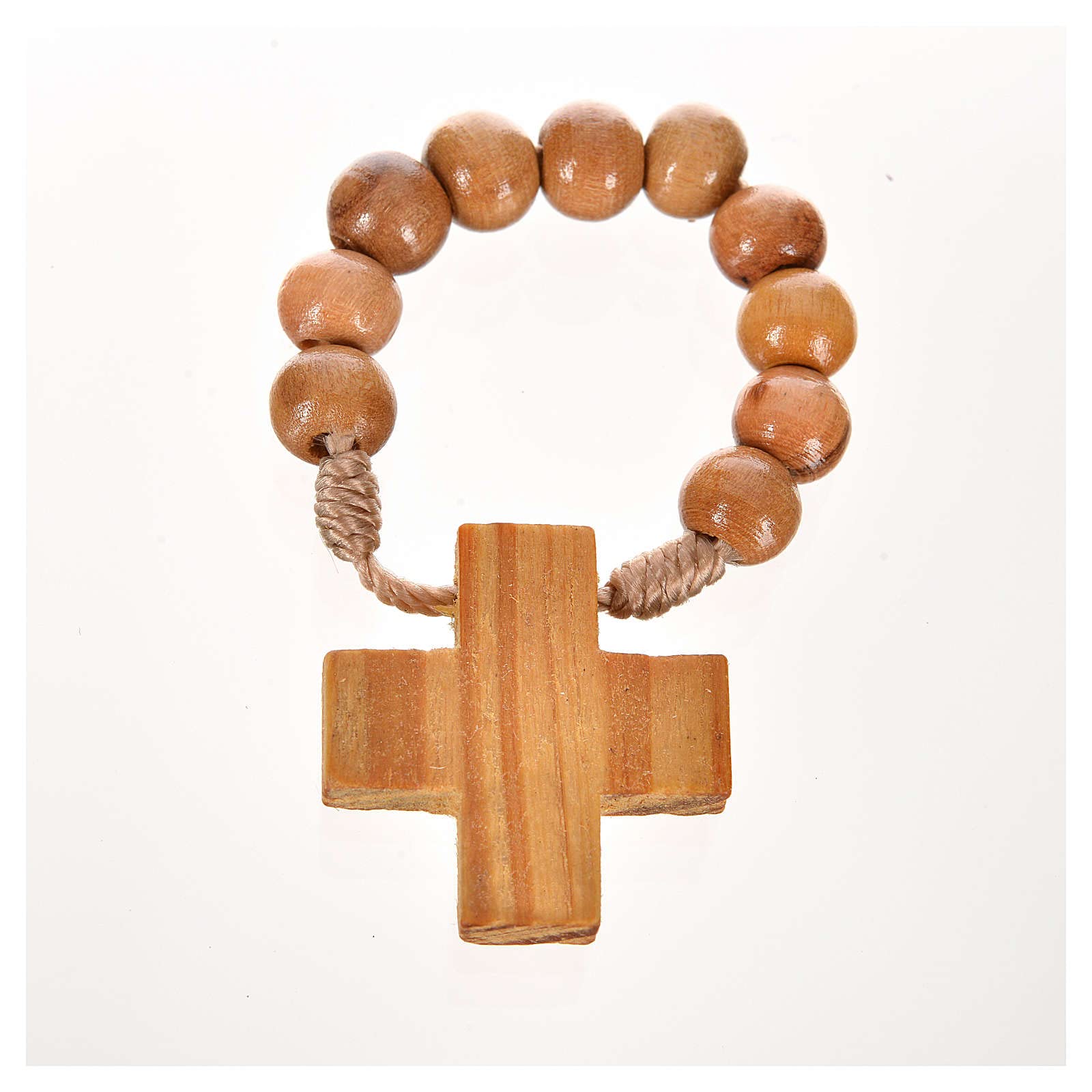 Holyart Dizainier Bois et Corde en Bois foncé