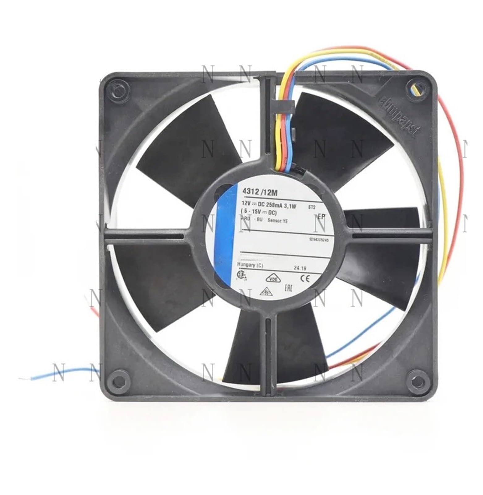 BALYDLUL Fan 4312/12M 12VDC 2.8W 120 * 120 * 32mm