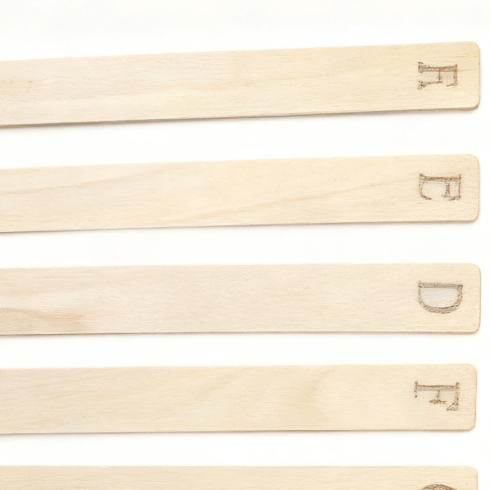 Divisori da Dischi Supporto in Legno 26 Pezzi | Organizzatore per Raccolta di Vinile adatto a Scaffali Orizzontali e Verticali, Album, Media, Segnalibri e Appassionati di