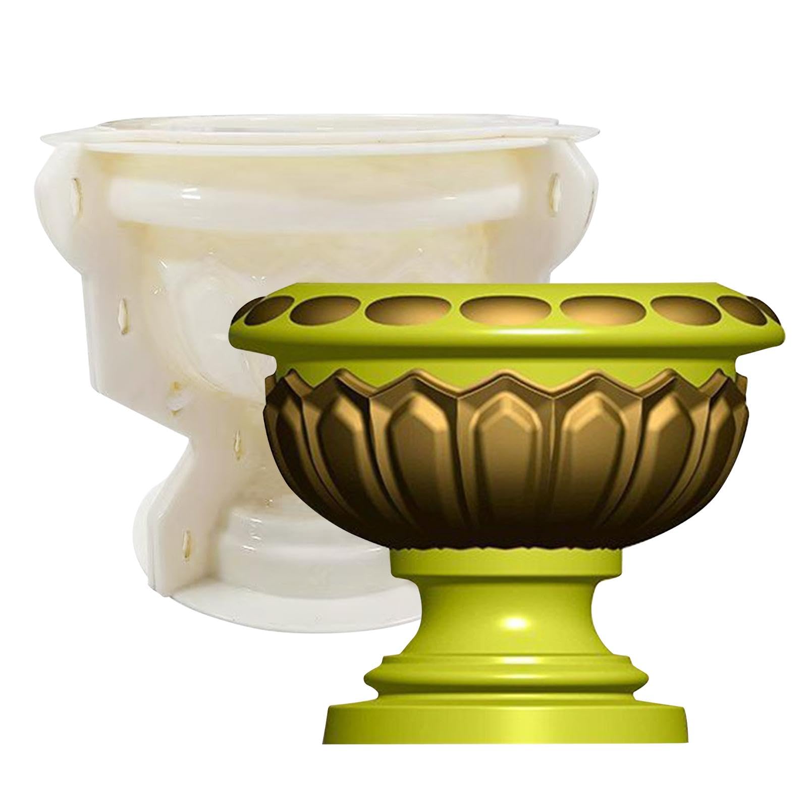 Amazon.co.jp: セメント ガーデン プランター型 | 手芸用フラワー