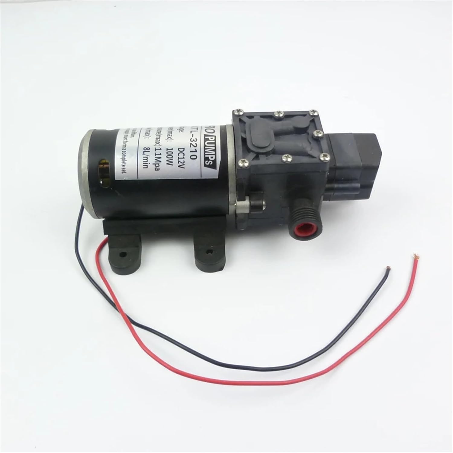 Automatic pressure switch 100W 8LPM high pressure diaphragm self priming mini electric Water Pump 12v 24v(24V)