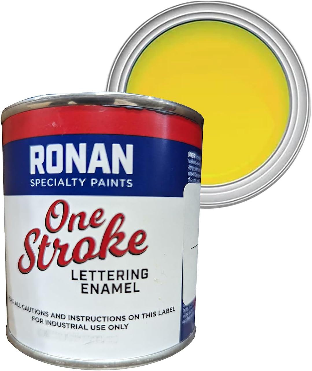 Ronan One-Stroke Lettering Enamel (Scarlet Red, 1/2 Pint)