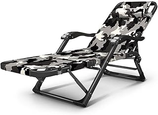 JCCOZ-URG Hamaca de jardín, plegable reclinable, Playa Tumbona, Silla de jardín reclinable con Cup Holder, Sillas gravedad cero, patio al aire libre Hamacas Tumbona Sillas de ruedas, Asiento Ligera JC