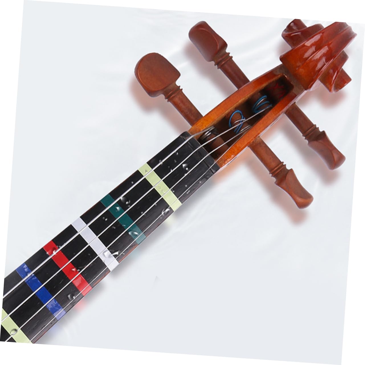 Abaodam 15rotoli Nastro Per Posizionamento Dita Per Violino Vari Colori Facile Da Applicare e Rimuovere Accessorio Per Principianti e Studenti Violino e Violoncello