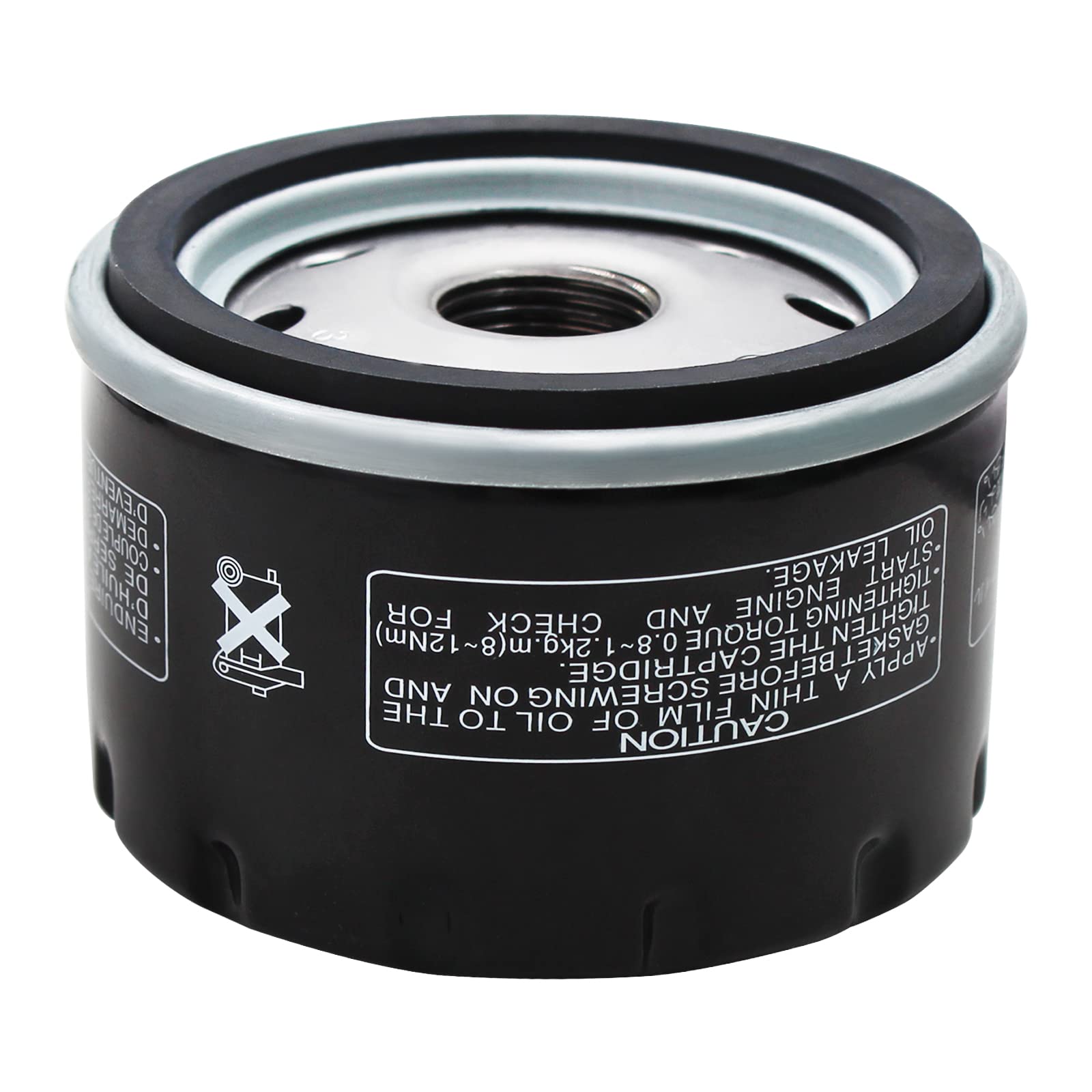 Road Passion Filtro Olio Per Moto – Compatibile Con HP2, R1200GS, F800 E Altri Modelli BMW – Alta Portata, Diametro 76x65mm