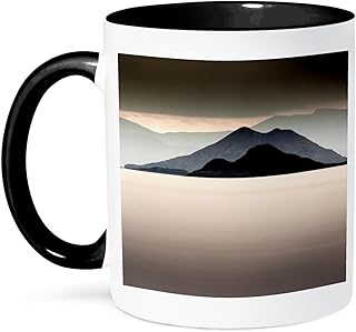 3dRose Altiplano, Bolivia, Salar de Uyuni 11oz Two-Tone Black Mug