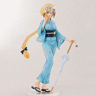 FABIIA Fate Grand Order Ruler Jeanne D'Arc Kimono Version Game Character Statue 1/8 Action Figure Anime Character Model Pvc Figure Statue Anime Figure Model Desktop Ornaments/Collectible Model Toys
