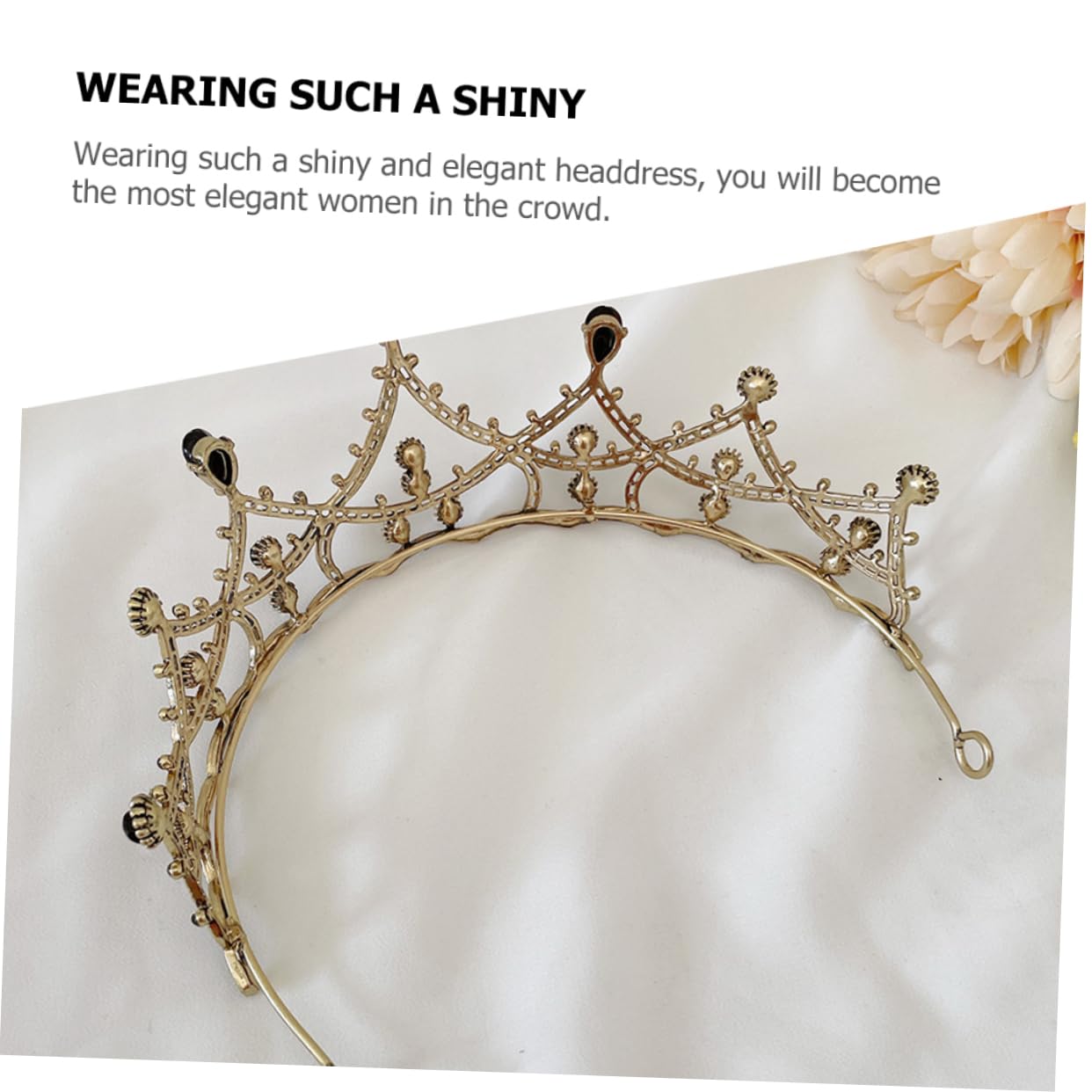 Beavorty 3 Piezas Gótica Tiaras De Cumpleaños Tiara Nupcial De Diamantes De Cristal De Boda De Quinceañera De Princesa Accesorio Para El Cabello