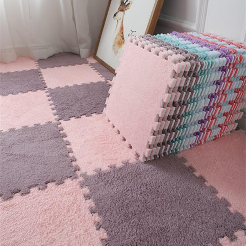 Tapis de mousse interlock : protégez vos sols avec ces dalles peluche