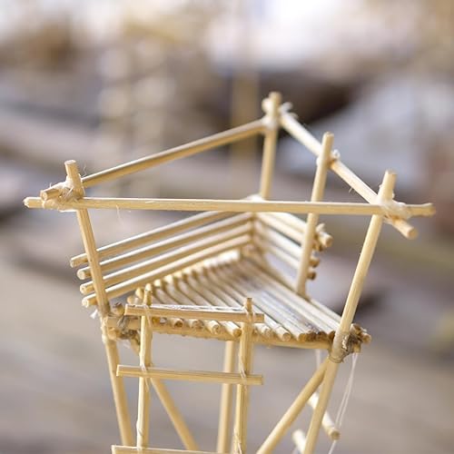 Miniatura 6 de HOSSIAN Varillas de Espiga de Madera 20PCS Palos de Madera Espigas de madera para Manualidades-Palos Redondos de Madera Dura Sin Terminar (Madera de